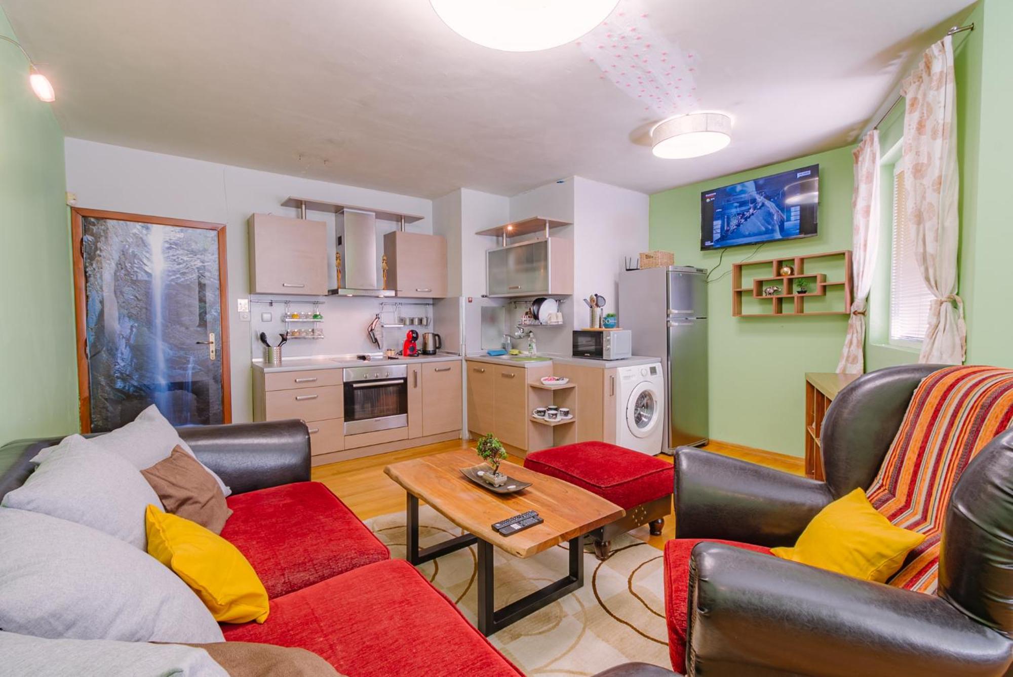 Top Center Spacious Apartment With Ac And Free Underground Parking صوفيا المظهر الخارجي الصورة