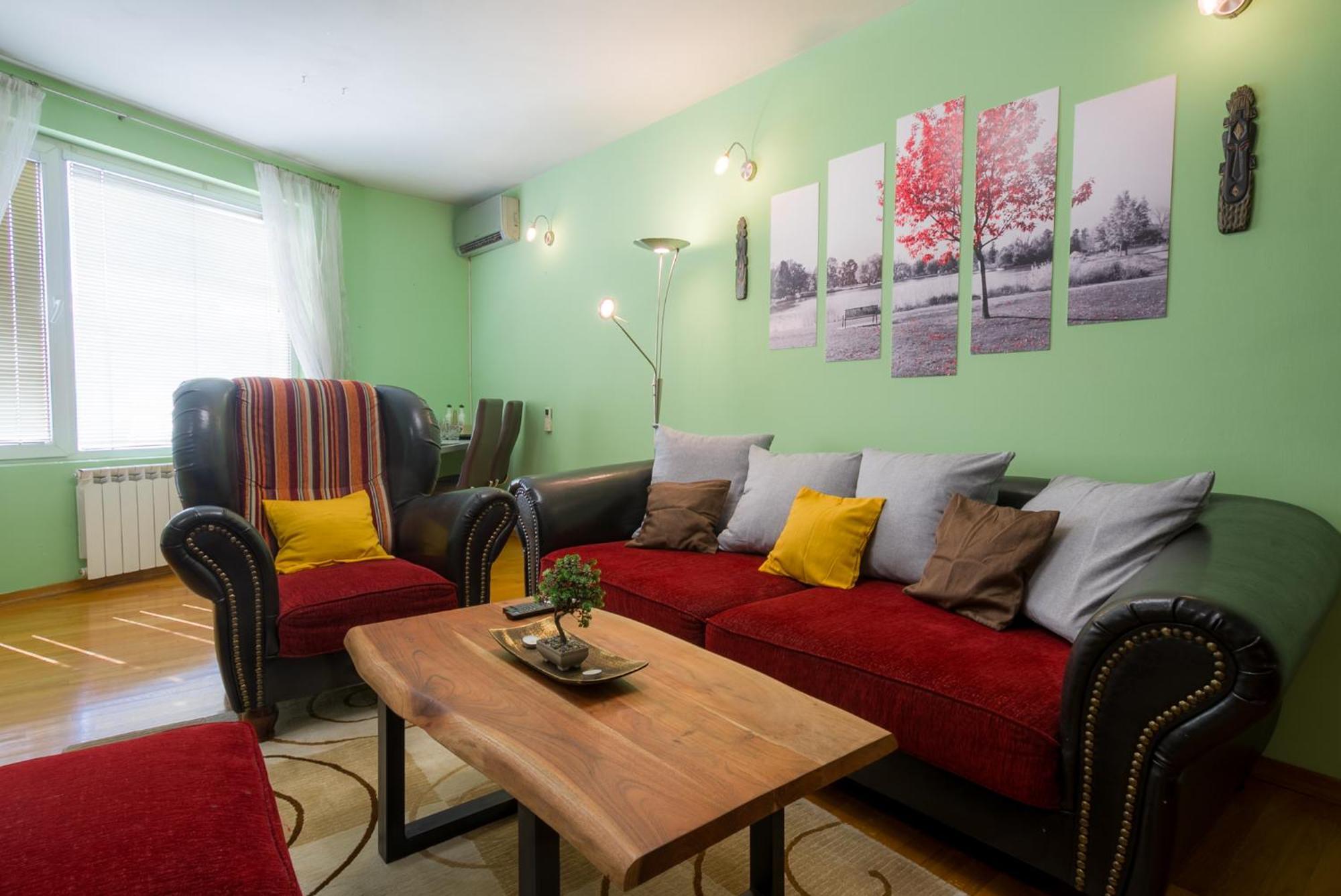 Top Center Spacious Apartment With Ac And Free Underground Parking صوفيا المظهر الخارجي الصورة